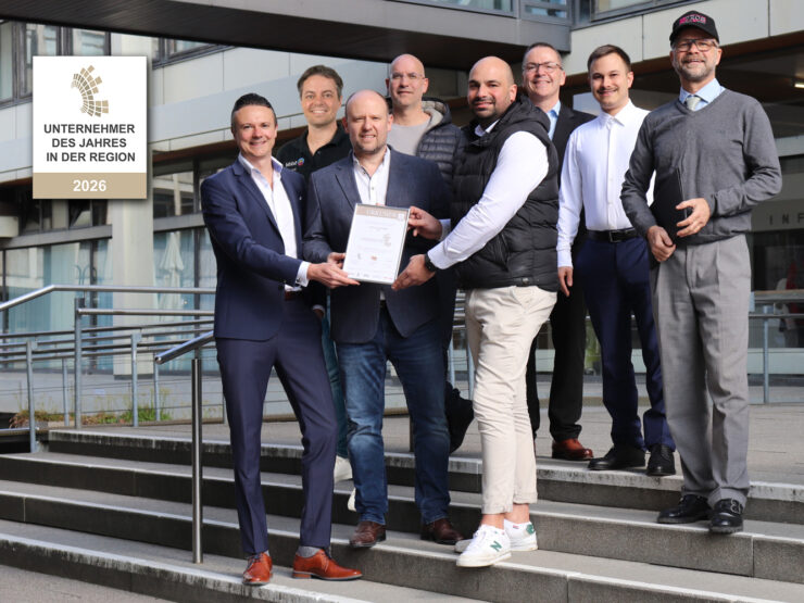 Auszeichnung als „Unternehmer des Jahres in der Region Reutlingen 2026“ Auszeichnung als „Unternehmer des Jahres in der Region Reutlingen 2026“